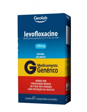 LEVOFLOXACINO 500MG C/7 COMP