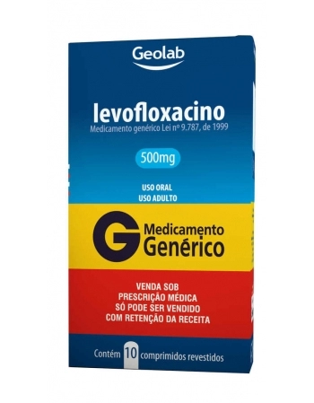 LEVOFLOXACINO 500MG C/10 COMP