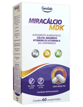 MIRACÁLCIO MDK 730MG+129MG+200UI+32,5MG C/ 60 COMP - GLM