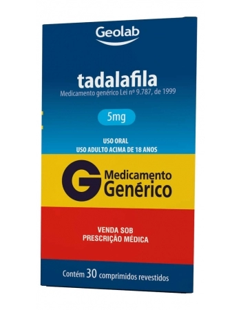 TADALAFILA 5MG C/30 COMP