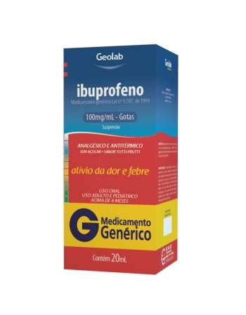 IBUPROFENO 100MG SUSP ORAL 20ML