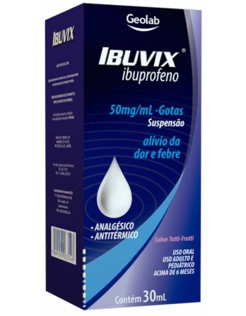 IBUVIX GTS 50MG/ML FR C/ 30ML - GLM