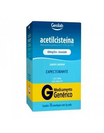 ACETILCISTEINA 600MG C/16 ENV