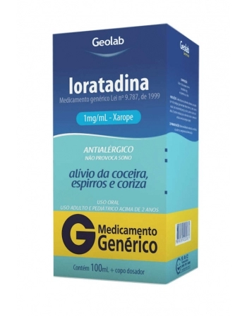 LORATADINA 1MG XPE 100ML