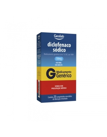 DICLOF SODICO 50MG C/20 COMP