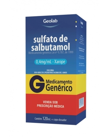 SULF SALBUTAMOL 0,48MG/ML C/120ML