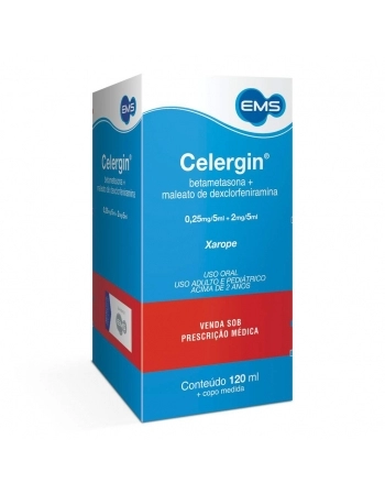 CELERGIN 0,25+2MG XPE 120ML-EMM