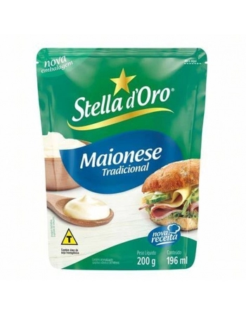 MAIONESE TRADICIONAL STELLA D\`ORO 24X200 G