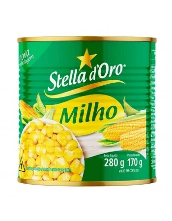 MILHO EM CONSERVAS STELLA D\`ORO - LATA 24X170G