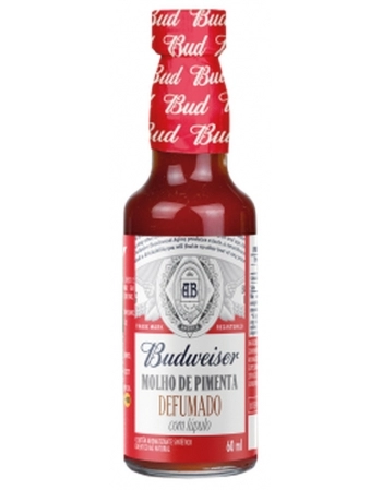 MOLHO DE PIMENTA DEF COM LUPULO BUDWEISER 12X60ML