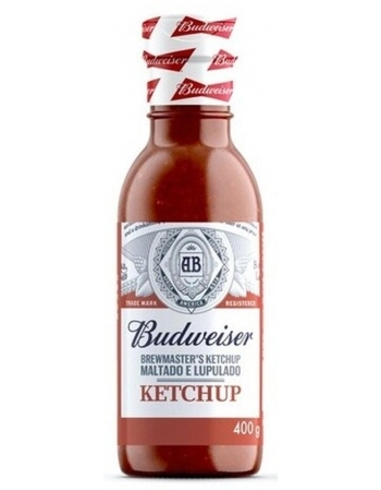 KETCHUP MALTE E LUPULO BUDWEISER 12X400G