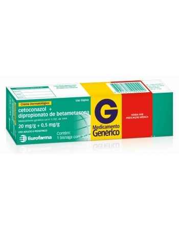 CETOCONAZOL+DIPROP BETAME CR C/30G