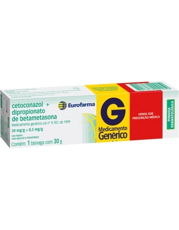 CETOCONAZOL+DIPROP BETAME POM C/30G