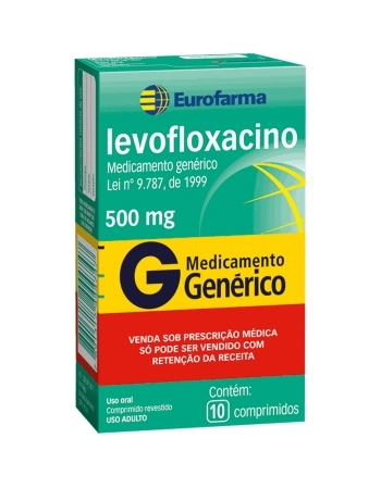 LEVOFLOXACINO 500MG C/10 COMP