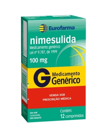 NIMESULIDA 100MG C/12 COMP