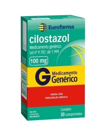 CILOSTAZOL 100MG C/30 COMP