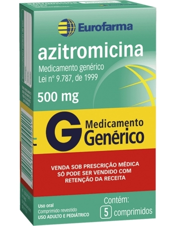 AZITROMICINA 500MG C/5 COMP