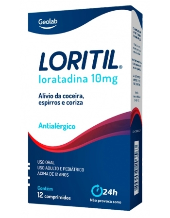 LORITIL 10MG C/12 COMP - GLM