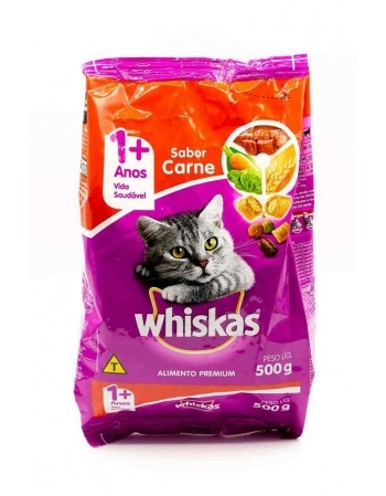 WHISKAS DRY CARNE 20X500G