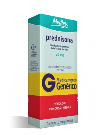 PREDNISOLONA 20MG C/10 COMP