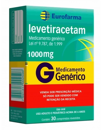 LEVETIRACETAM 1000MG C/30 COMP