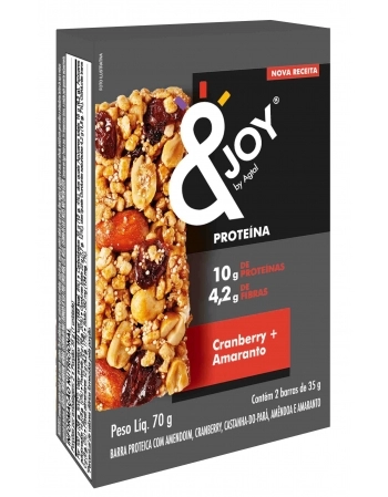 BARRA &JOY PROT CRANB AMARANTO 24X70G