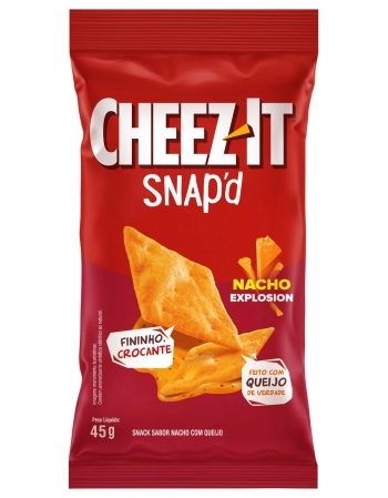 SNACK SNAPD NACHO 20X45G