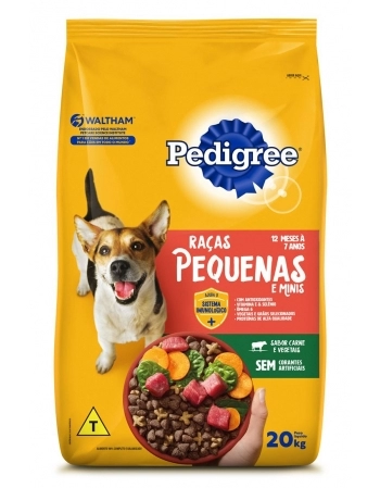 PEDIGREE DRY AD RACA PEQUENA 20KG