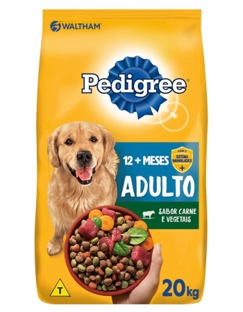 PEDIGREE DRY CARNE&VEGETAIS 20KG