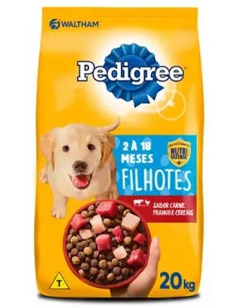 PEDIGREE FILHOTES RACAS M&G 20KG