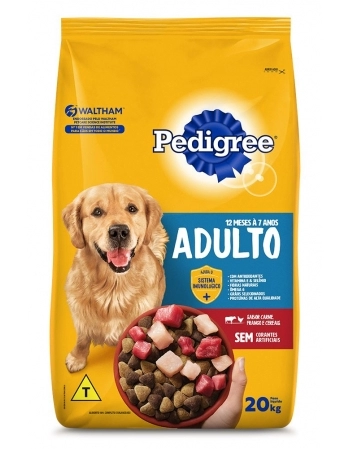 PEDIGREE DRY CARNE FRANGO CEREAIS 20KG