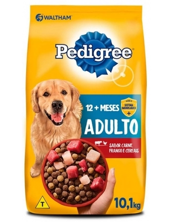 PEDIGREE DRY CARNE FRANGO CEREAIS 10,1KG