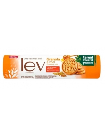 BISC LEV GRANOLA E MEL 32X150G