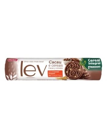 BISC LEV CACAU E CEREAIS 32X150G