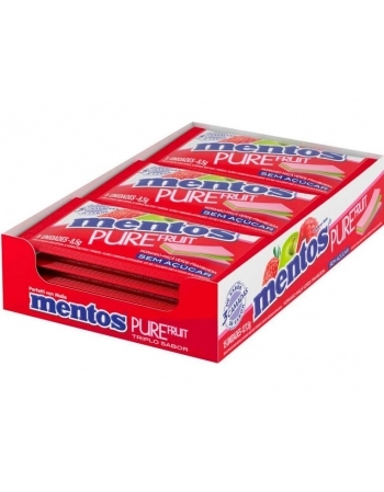 MENTOS PURE FRUIT 3L SCH 8,5G DP 15 UND