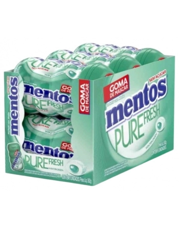 MENTOS GARRAFA PURE FRESH MINT BIG 92G DP 6 UNID