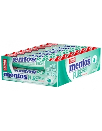 MENTOS PURE FRESH WINTERGREEN STICK DPX14X16G