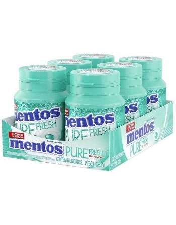 MENTOS GARRAFA WINTERGREEN 56G DP 6 UN