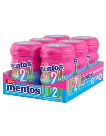 MENTOS GARRAFA UP2U 56G DP 6 UND