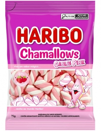 CHAMALLOWS CABLES PINK 12X70G