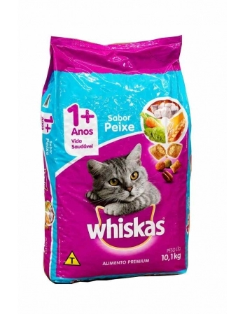 WHISKAS DRY PEIXE 10,1KG