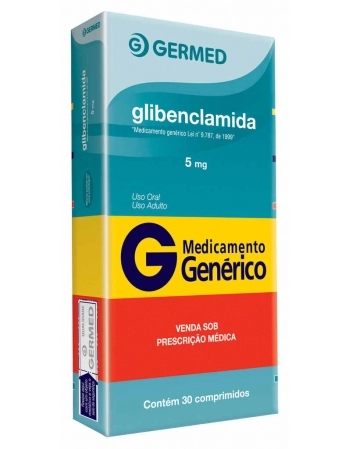 GLIBENCLAMIDA 5MG C/30 COMP