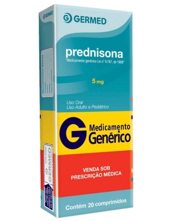 PREDNISONA 5MG C/20 COMP