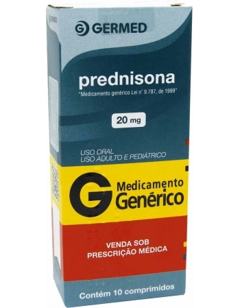 PREDNISONA 20MG C/10 COMP