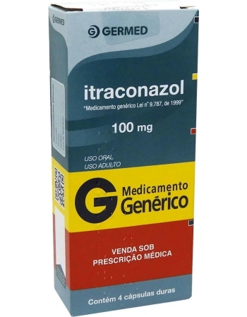 ITRACONAZOL 100MG C/4 COMP