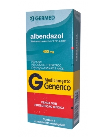 ALBENDAZOL 400MG C/1 COMP MASTIG