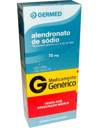 ALENDRONATO SODIO 70MG C/4 COMP