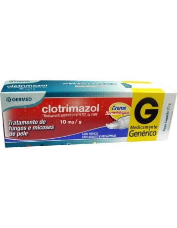 CLOTRIMAZOL 10MG CREM DERM 20G