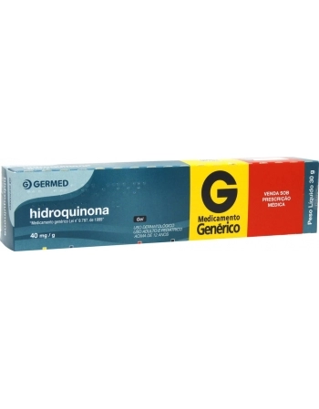 HIDROQUINONA 40MG GEL DERM C/30G