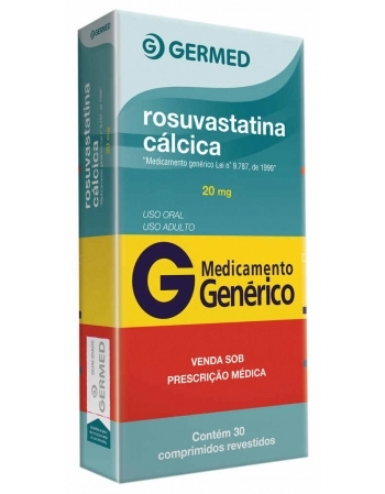 ROSUVASTATINA CAL 20MG C/30 COMP